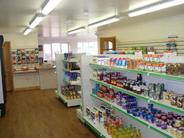 View of inside Shop looking towards Reception